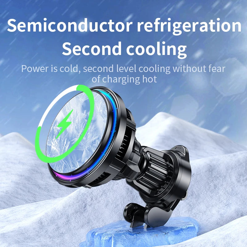 Just Charge Ice Cooling MagSafe Wireless Car Charger